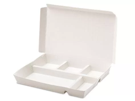 Chinese-style bento box, five compartments (S)